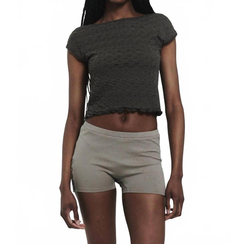 NEW FIND ME NOW low back top in olive